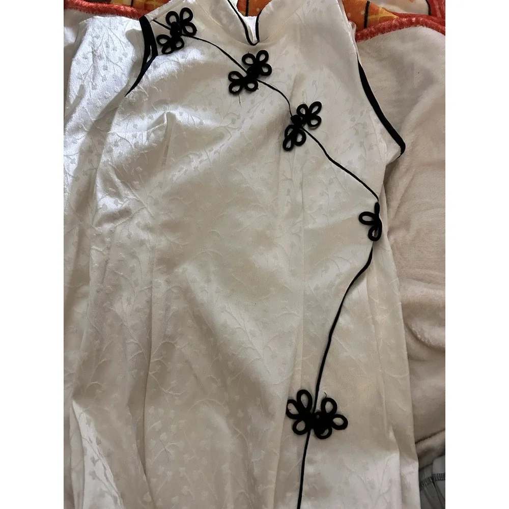 White Vintage Dress Sabora Medium Floor Length‎